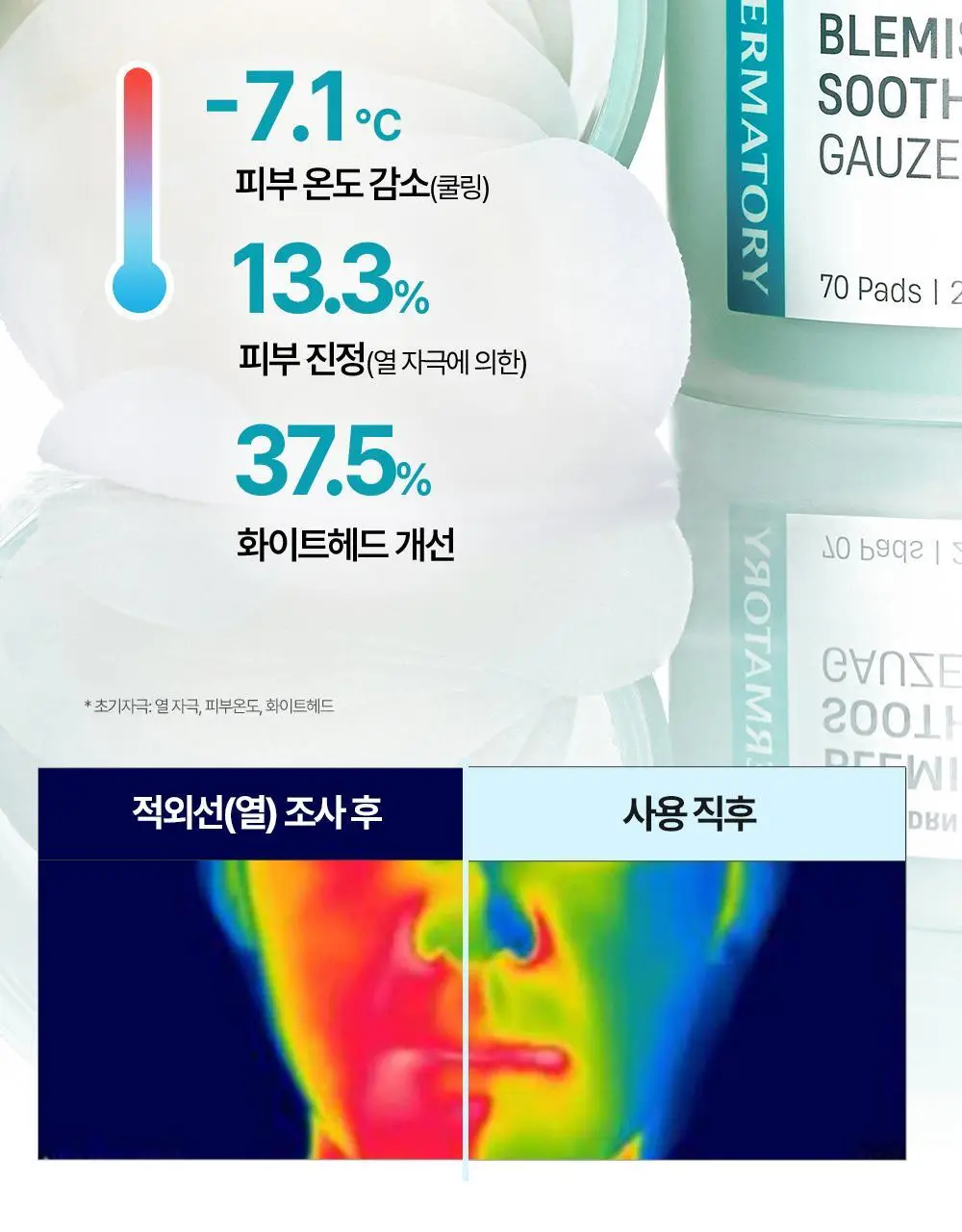 [열감진정] 더마토리 시카 엑소좀 흔적 진정 거즈 토너패드 70매+10매 기획 상세페이지 19
